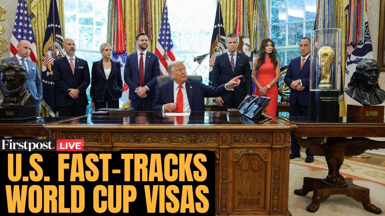 FIFA World Cup 2026 LIVE: US to Fast-Track Visas for FIFA Fans, Trump Announces Major Move | N18G