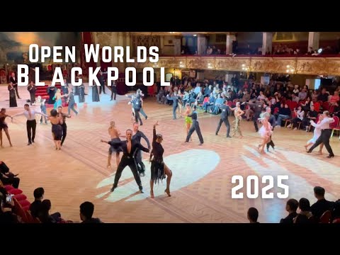 The Open Worlds Blackpool I 2025 I Round 1 I Trophy Latin B