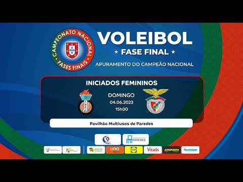 CASTÊLO DA MAIA GC x SL BENFICA  - FASE FINAL INICIADOS FEMININOS 2023 - 3º e 4º LUGAR