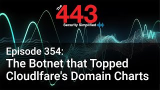The Botnet that Topped Cloudlfare's Domain Charts - The 443 Podcast - Episode 354