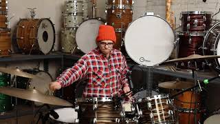 Video thumbnail for Walkthrough — Ludwig Standard Gold Strata Drum Kit by Hawthorne Drum Shop
