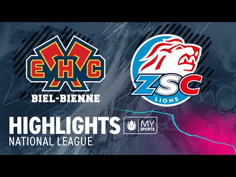 HC Bienne - ZSC Lions 1-5 (0-0; 0-2; 1-3)