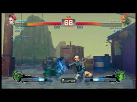 SSF4:sako(Cammy)   vs PPN(Dhalsim)