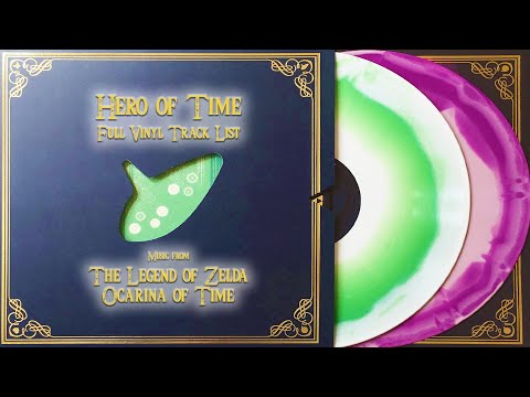 Hero of Time - The Legend of Zelda Ocarina of Time vinyl ~ Full Vinyl Track List ~ iam8bit