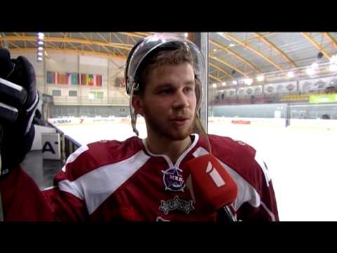 Andra Auziņa sižets par spēli HK RIGA vs RED BULL