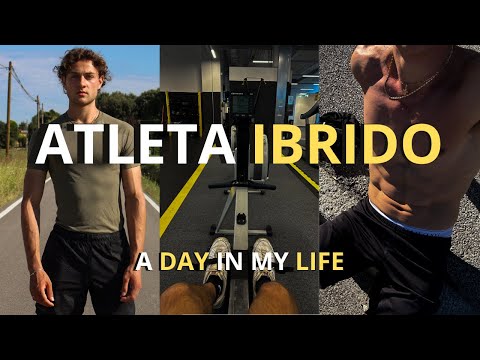 La mia giornata da atleta ibrido | 2 allenamenti al giorno mentre studio e lavoro