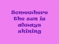 Relient K - There Was No Thief - Lyrics