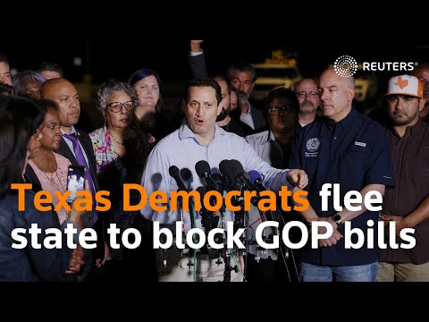 Texas Democrats flee state to block GOP bills