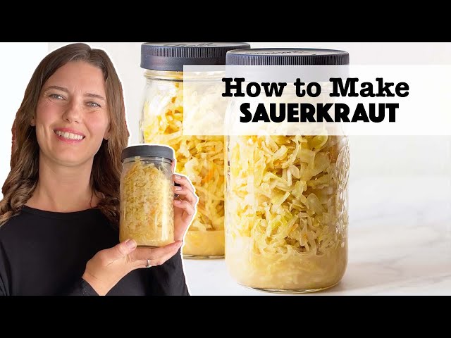 How to Make Sauerkraut - one of the easiest homemade fermented foods SDDEFAULT Thumbnail