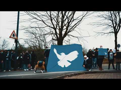 Menschenkette gegen den Krieg in der Ukraine