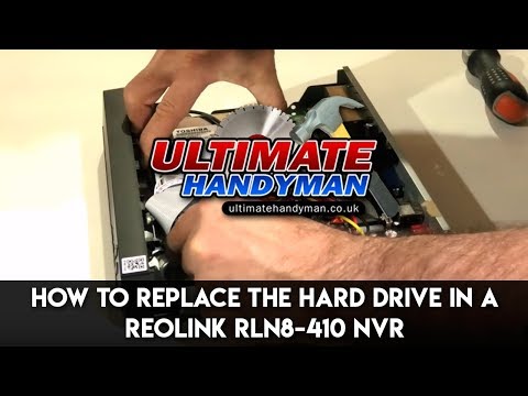 How to replace the hard drive in a Reolink RLN8-410 NVR