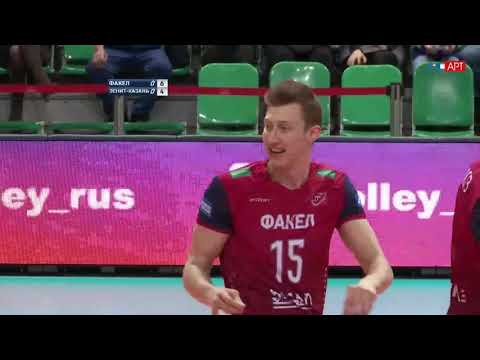 10.01.2018 Факел (Новый Уренгой) - Зенит-Казань (Казань) / Волейбол -Чемпионат России-Суперлига