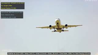 Eurowings flight from Cologne to Malaga Touch & GO