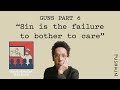 Guns Part 6: “Sin is the failure to bother to care | Revisionist History | Malcolm Gladwell