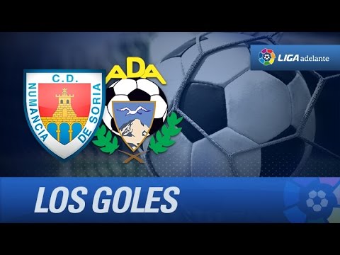 Todos los goles de CD Numancia (2-2) AD Alcorcón - HD