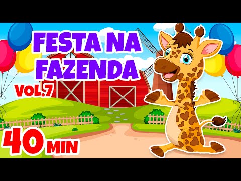 Festa na Fazenda Vol. 7 - Giramille 40 min | Desenho Animado Musical