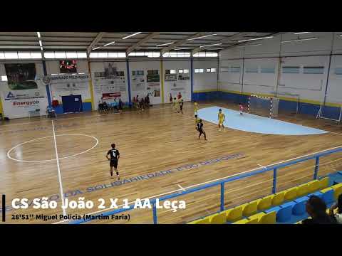 CS São João 𝟮-𝟭 AA Leça (Juniores, 2ª Fase CN II Divisão FPF)