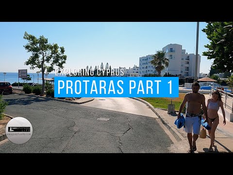 Protaras Cyprus, 2021 - 4K drive to Fig Tree Bay
