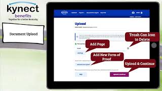kynect benefits Micro Video: How to Upload Documents to kynect