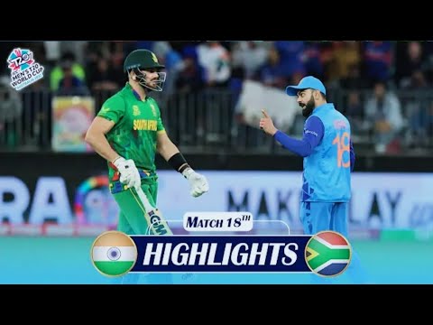 India vs south africa ||| icc mens t20 world cup ||| 2022"