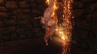 SEKIRO 義父　HUD非表示苦難厄憑　初期身体力攻め力　忍具流派技アイテム縛り