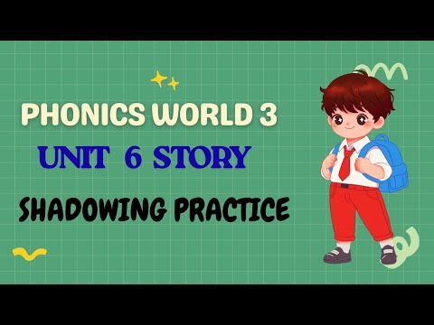 Phonics 3 Unit 6 Story | Shadowing English Practice | Ruby English