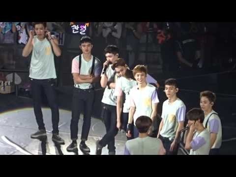 160110 MENT 1 (Birthday song for KaiSoo) - EXO'LUXION SINGAPORE