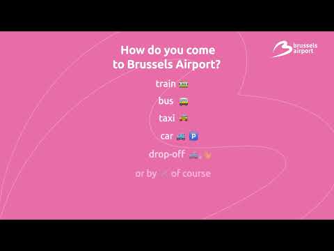 Como você chega ao aeroporto de Bruxelas?