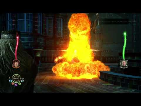 Harry Potter for Kinect - Walkthrough 19 - Dumbledore vs Voldemort Duel