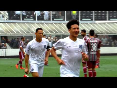 Gols - Brasileirão: Santos 3 x 1 Fluminense