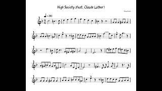 High Society feat. Claude Luther - Sidney Bechet (Bb transcription)