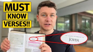 Every Christian NEEDS To Know THESE 7 Bible Verses... (Book of John)