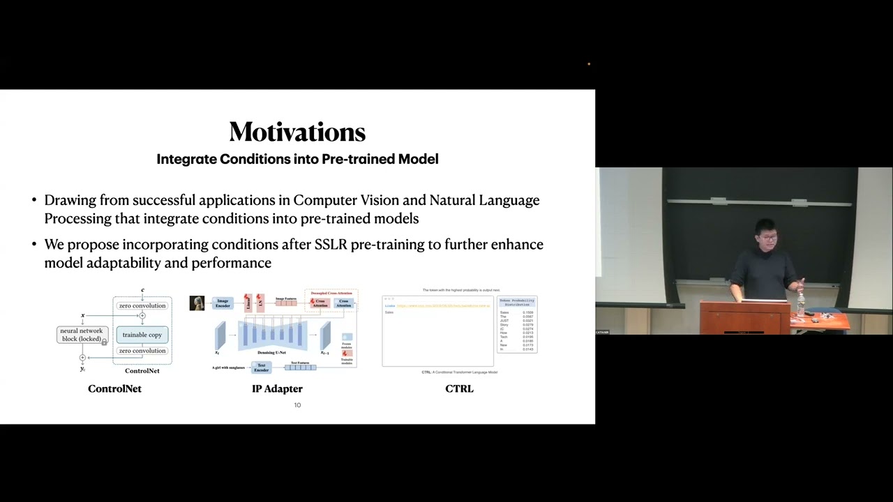 CA-SSLR: Condition-Aware Self-Supervised Learning Representation for Generalized Speech Processing
