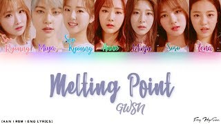 GWSN (공원소녀) - Melting Point (Color Coded Han|Rom|Eng Lyrics) 가사