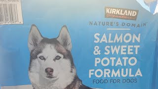 Nature's Domain Salmon & Sweet Potato Formula dog food review (new formula) #fyp