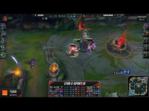 FINALE LOOSER - Lyon e-Sport #10 - GAMERSORIGIN VS ECLYPSIA - GAME 2