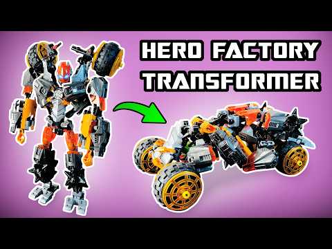 WHAT! A Transforming Hero Factory MOC!?