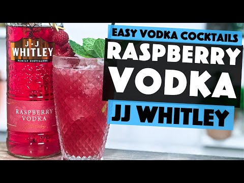 Raspberry Vodka Cocktail Recipe | CHOCOLATE & Raspberry Fizz