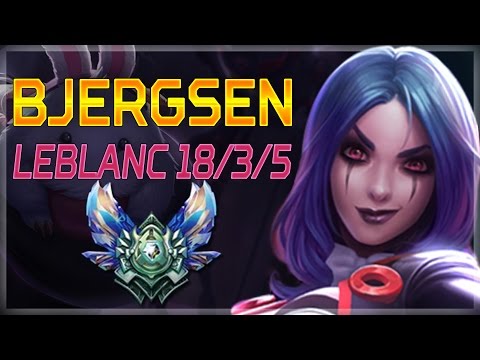 462. Bjergsen LeBlanc vs Riven Mid Lane - May 19th, 2017 - Patch 7.10 Season 7