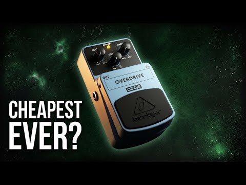 I Tested the Cheapest Overdrive on the Market (Behringer OD400)
