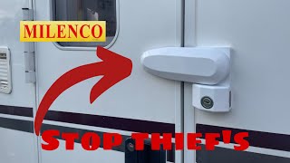 HOW TO Install a milenco security door lock to your motorhome/caravan
