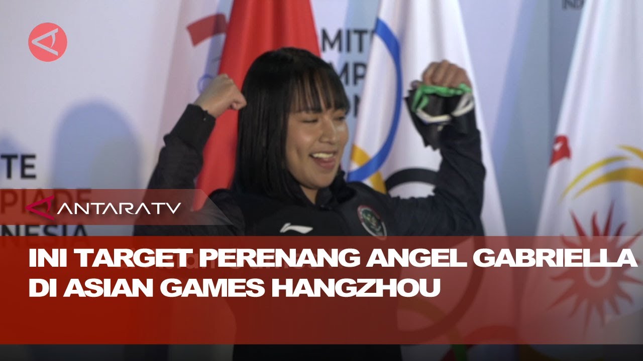 Ini target perenang Angel Gabriella di Asian Games Hangzhou