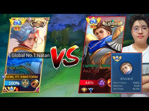 TOP GLOBAL NATAN VS TOP 1 GLOBAL ALUCARD (WHO WILL WIN?)🔥