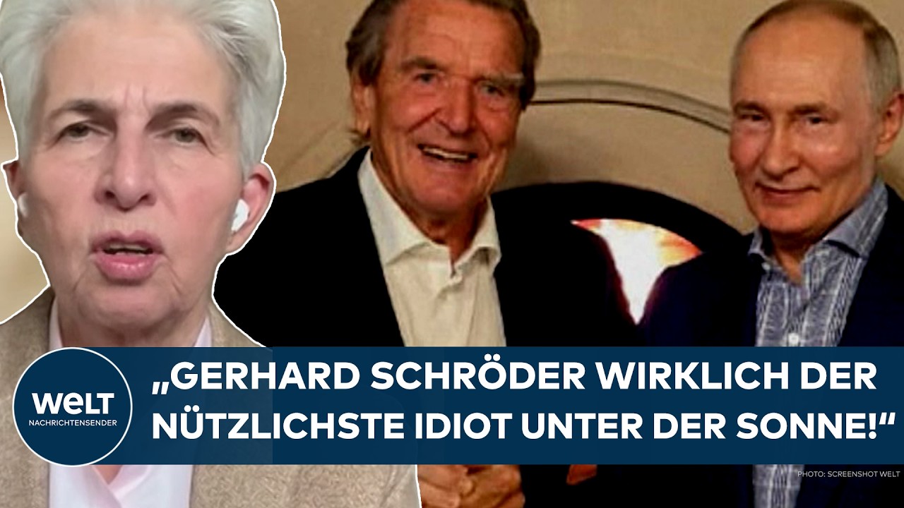 PUTINS KRIEG: Schröder in der Ukraine! Knallharte Abrechnung: "Nützlichste Idiot unter der Sonne!"