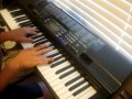 Coldplay - Yellow on keyboard 