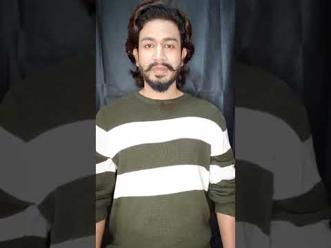 Yadnesh Pawar intro video in long hair and beard