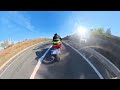 Ride 332 Insta 360 X4 Honda CBR650R 2025 Akrapovic Racing Line