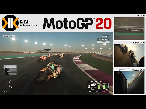 MotoGP 20 | Career Pt 21: Keeping the front down in Qatar!