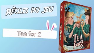 Règles du jeu - Tea for 2 (Jeux M&#39;Amuse)