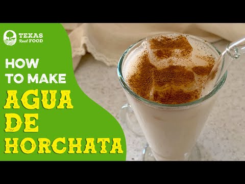 How to Make Rice Water | Agua De Horchata Recipe